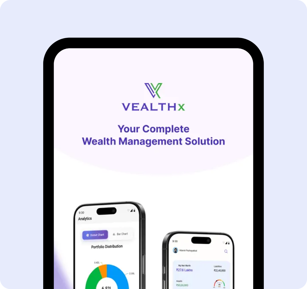 Vealthx App Mockup